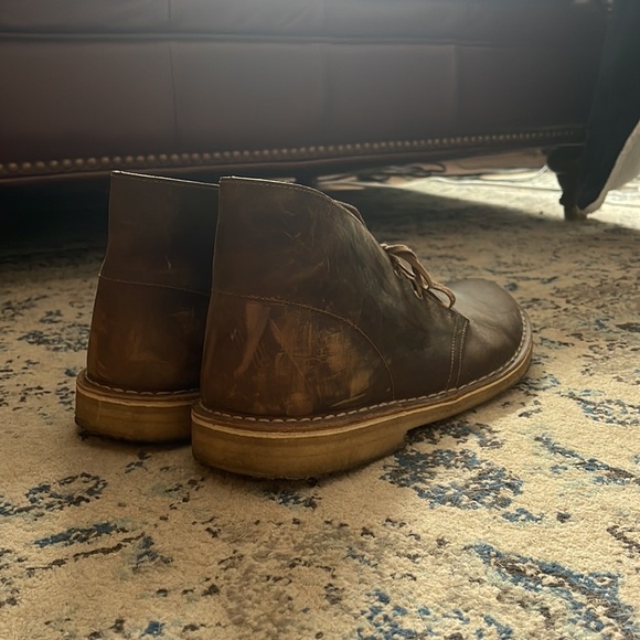 Clarks Desert Boot Beeswax Size 14 - Picture 2 of 3